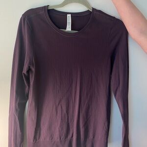 Athleta purple long sleeve